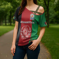 Custom Afghanistan Cricket Spirit 2026 Cross Shoulder Shirt World T20 Edition - Wonder Print Shop