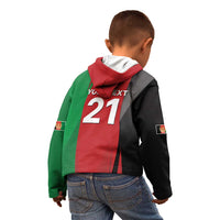 Custom Afghanistan Cricket Spirit 2026 Kid Hoodie World T20 Edition - Wonder Print Shop