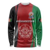 Custom Afghanistan Cricket Spirit 2026 Long Sleeve Shirt World T20 Edition - Wonder Print Shop
