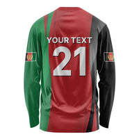 Custom Afghanistan Cricket Spirit 2026 Long Sleeve Shirt World T20 Edition - Wonder Print Shop