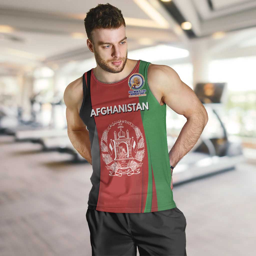 Custom Afghanistan Cricket Spirit 2026 Men Tank Top World T20 Edition - Wonder Print Shop