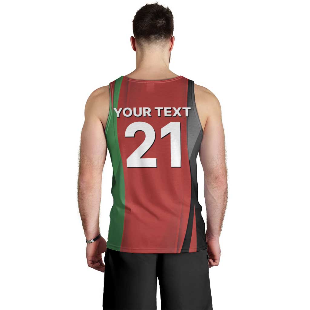Custom Afghanistan Cricket Spirit 2026 Men Tank Top World T20 Edition - Wonder Print Shop