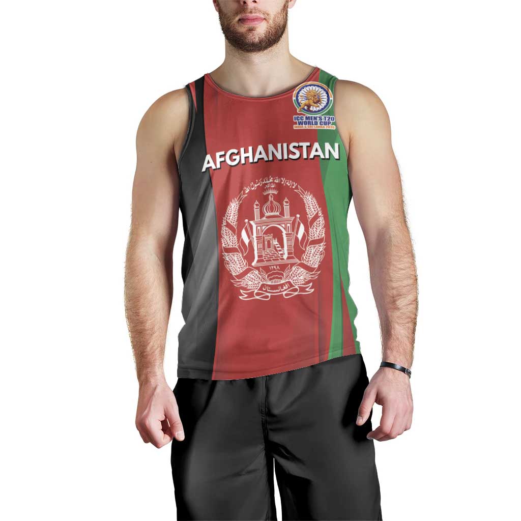 Custom Afghanistan Cricket Spirit 2026 Men Tank Top World T20 Edition - Wonder Print Shop