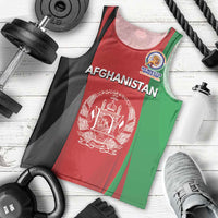 Custom Afghanistan Cricket Spirit 2026 Men Tank Top World T20 Edition - Wonder Print Shop