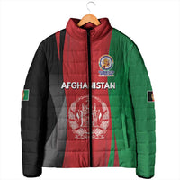 Custom Afghanistan Cricket Spirit 2026 Padded Jacket World T20 Edition - Wonder Print Shop