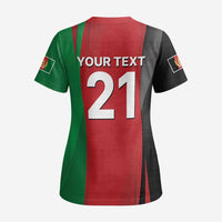 Custom Afghanistan Cricket Spirit 2026 Scrub Top World T20 Edition - Wonder Print Shop