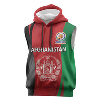 Custom Afghanistan Cricket Spirit 2026 Sleeveless Hoodie World T20 Edition - Wonder Print Shop
