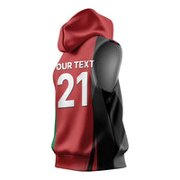 Custom Afghanistan Cricket Spirit 2026 Sleeveless Hoodie World T20 Edition - Wonder Print Shop