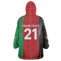 Custom Afghanistan Cricket Spirit 2026 Wearable Blanket Hoodie World T20 Edition - Wonder Print Shop