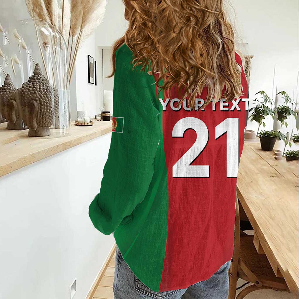 Custom Afghanistan Cricket Spirit 2026 Women Casual Shirt World T20 Edition - Wonder Print Shop