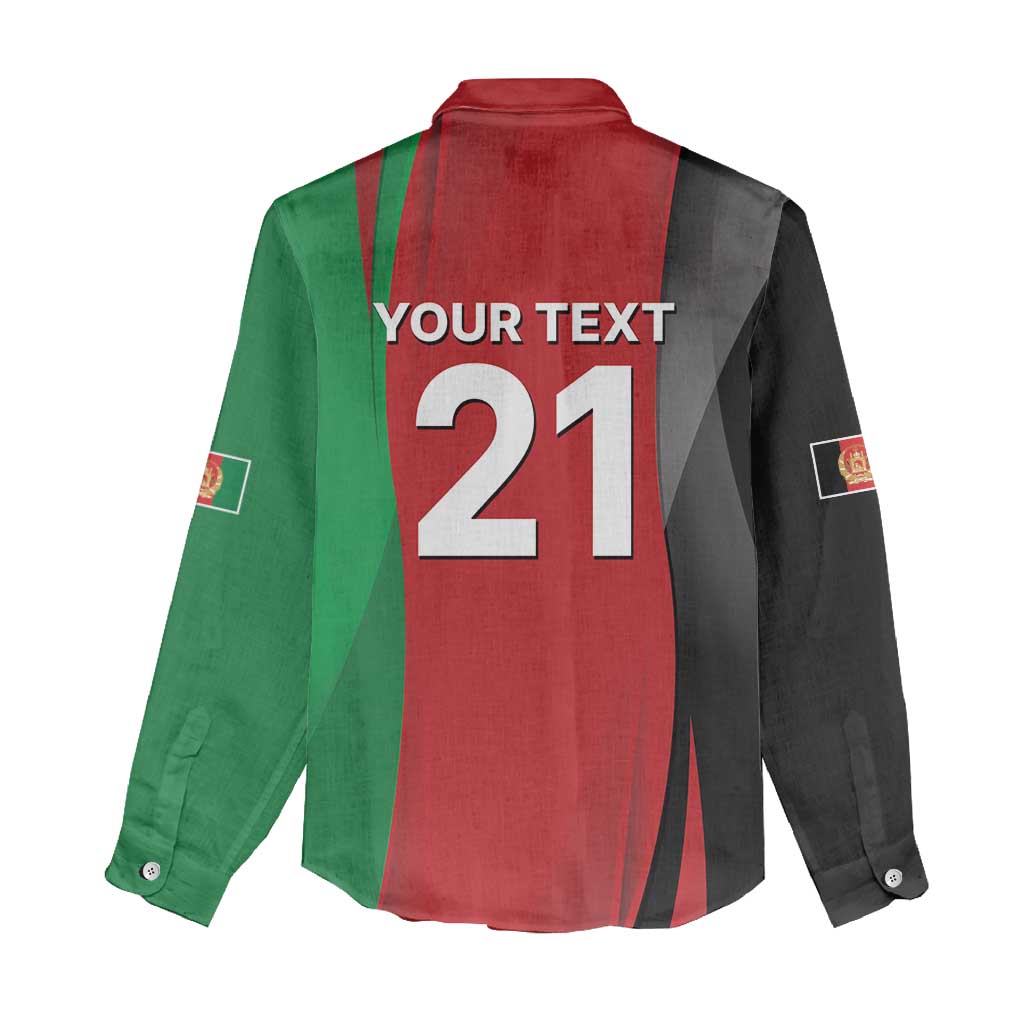 Custom Afghanistan Cricket Spirit 2026 Women Casual Shirt World T20 Edition - Wonder Print Shop
