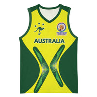 Custom Australia Cricket Spirit 2026 Basketball Jersey World T20 Edition - Wonder Print Shop