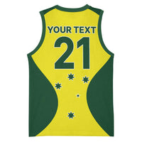 Custom Australia Cricket Spirit 2026 Basketball Jersey World T20 Edition - Wonder Print Shop