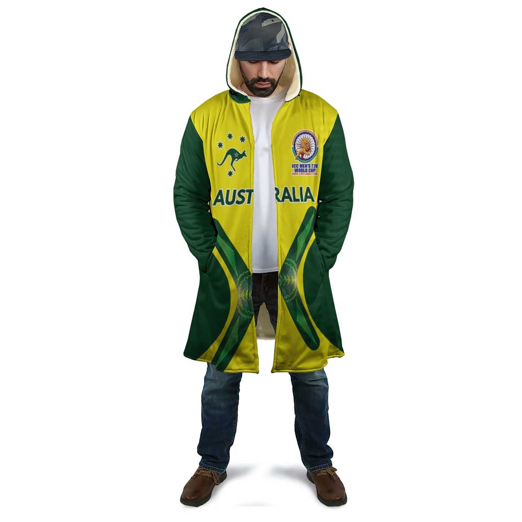 Custom Australia Cricket Spirit 2026 Cloak World T20 Edition - Wonder Print Shop