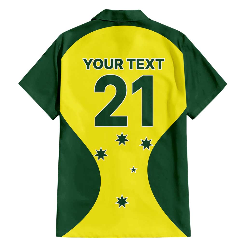Custom Australia Cricket Spirit 2026 Hawaiian Shirt World T20 Edition - Wonder Print Shop