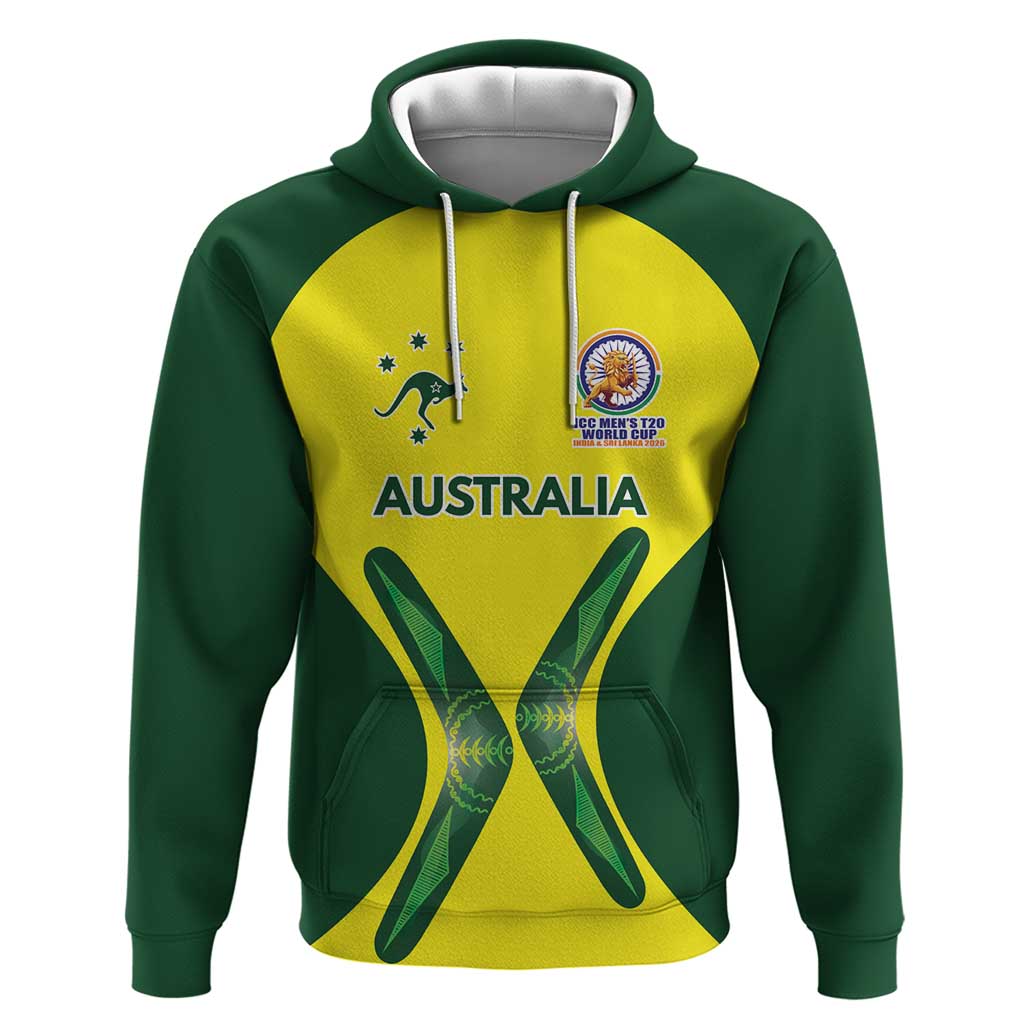Custom Australia Cricket Spirit 2026 Hoodie World T20 Edition - Wonder Print Shop