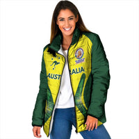 Custom Australia Cricket Spirit 2026 Padded Jacket World T20 Edition - Wonder Print Shop