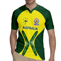 Custom Australia Cricket Spirit 2026 Rugby Jersey World T20 Edition - Wonder Print Shop