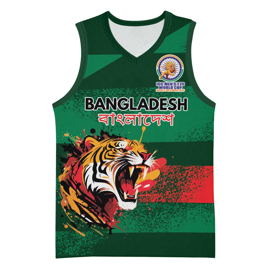 Custom Bangladesh Cricket Spirit 2026 Basketball Jersey World T20 Edition - Rising Sun - Wonder Print Shop