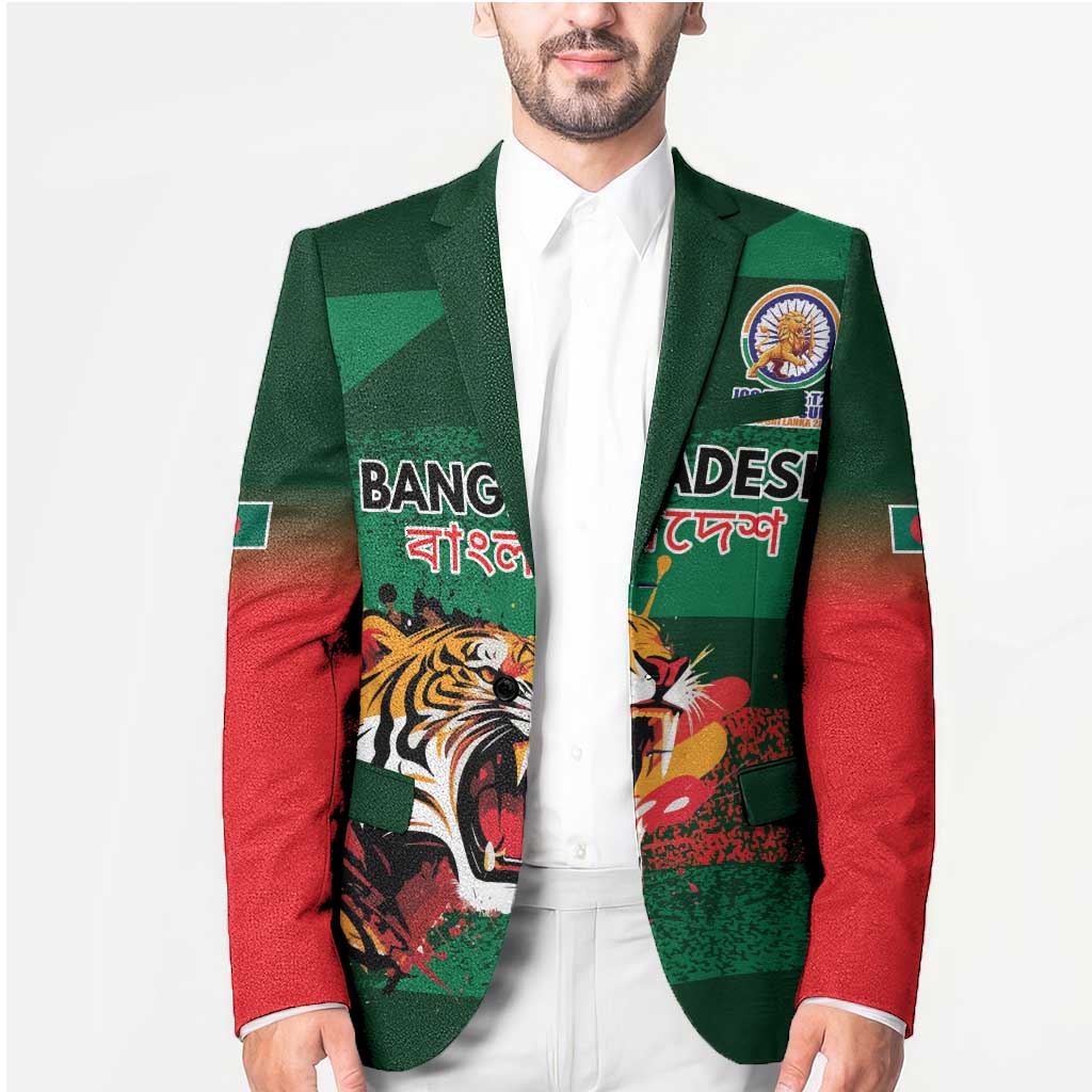 Custom Bangladesh Cricket Spirit 2026 Blazer World T20 Edition - Rising Sun - Wonder Print Shop