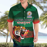 Custom Bangladesh Cricket Spirit 2026 Hawaiian Shirt World T20 Edition - Rising Sun - Wonder Print Shop