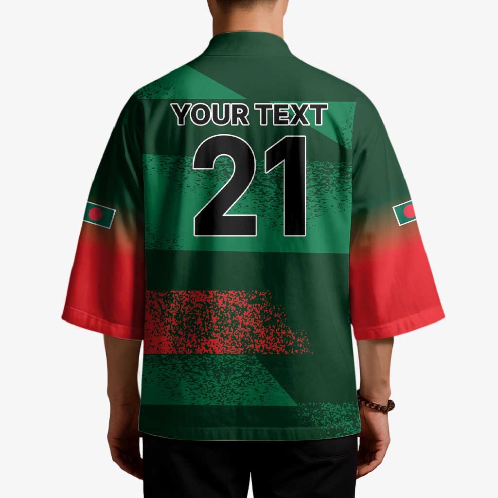 Custom Bangladesh Cricket Spirit 2026 Kimono World T20 Edition - Rising Sun - Wonder Print Shop