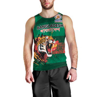 Custom Bangladesh Cricket Spirit 2026 Men Tank Top World T20 Edition - Rising Sun - Wonder Print Shop