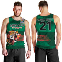 Custom Bangladesh Cricket Spirit 2026 Men Tank Top World T20 Edition - Rising Sun - Wonder Print Shop