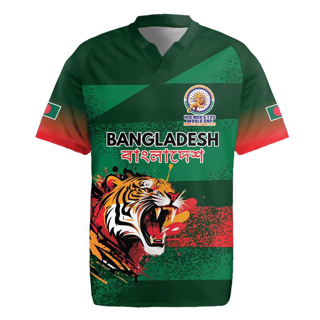 Custom Bangladesh Cricket Spirit 2026 Rugby Jersey World T20 Edition - Rising Sun - Wonder Print Shop