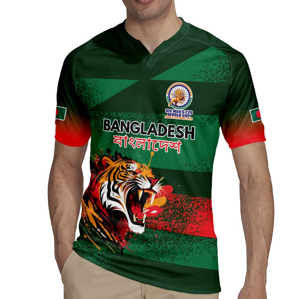 Custom Bangladesh Cricket Spirit 2026 Rugby Jersey World T20 Edition - Rising Sun - Wonder Print Shop
