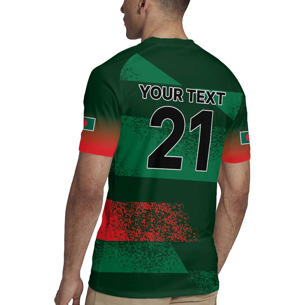 Custom Bangladesh Cricket Spirit 2026 Rugby Jersey World T20 Edition - Rising Sun - Wonder Print Shop
