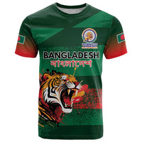 Custom Bangladesh Cricket Spirit 2026 T Shirt World T20 Edition - Rising Sun - Wonder Print Shop