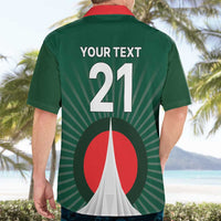 Custom Bangladesh Cricket Spirit 2026 Hawaiian Shirt World T20 Edition - Bengal Tiger - Wonder Print Shop