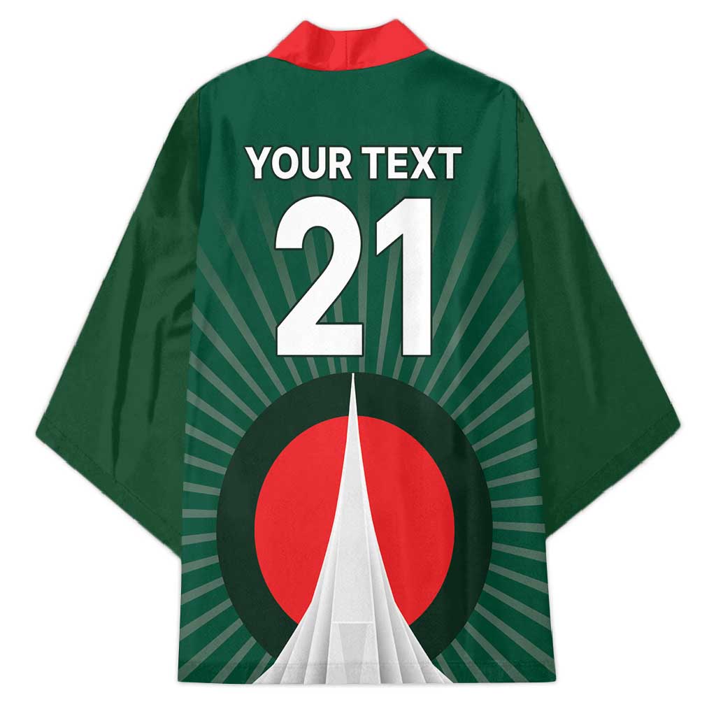 Custom Bangladesh Cricket Spirit 2026 Kimono World T20 Edition - Bengal Tiger - Wonder Print Shop