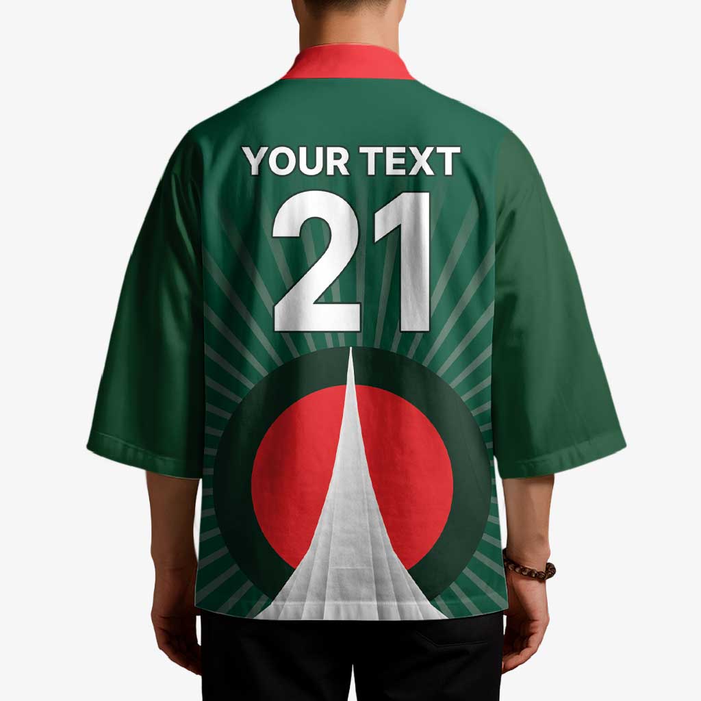 Custom Bangladesh Cricket Spirit 2026 Kimono World T20 Edition - Bengal Tiger - Wonder Print Shop