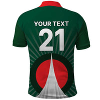 Custom Bangladesh Cricket Spirit 2026 Polo Shirt World T20 Edition - Bengal Tiger - Wonder Print Shop
