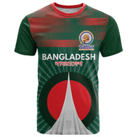 Custom Bangladesh Cricket Spirit 2026 T Shirt World T20 Edition - Bengal Tiger - Wonder Print Shop