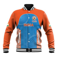 Custom India Cricket Spirit 2026 Baseball Jacket World T20 Edition - Wonder Print Shop