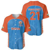 Custom India Cricket Spirit 2026 Baseball Jersey World T20 Edition - Wonder Print Shop