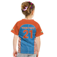 Custom India Cricket Spirit 2026 Kid T Shirt World T20 Edition - Wonder Print Shop