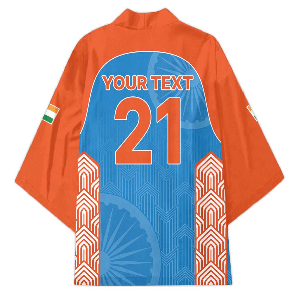 Custom India Cricket Spirit 2026 Kimono World T20 Edition - Wonder Print Shop