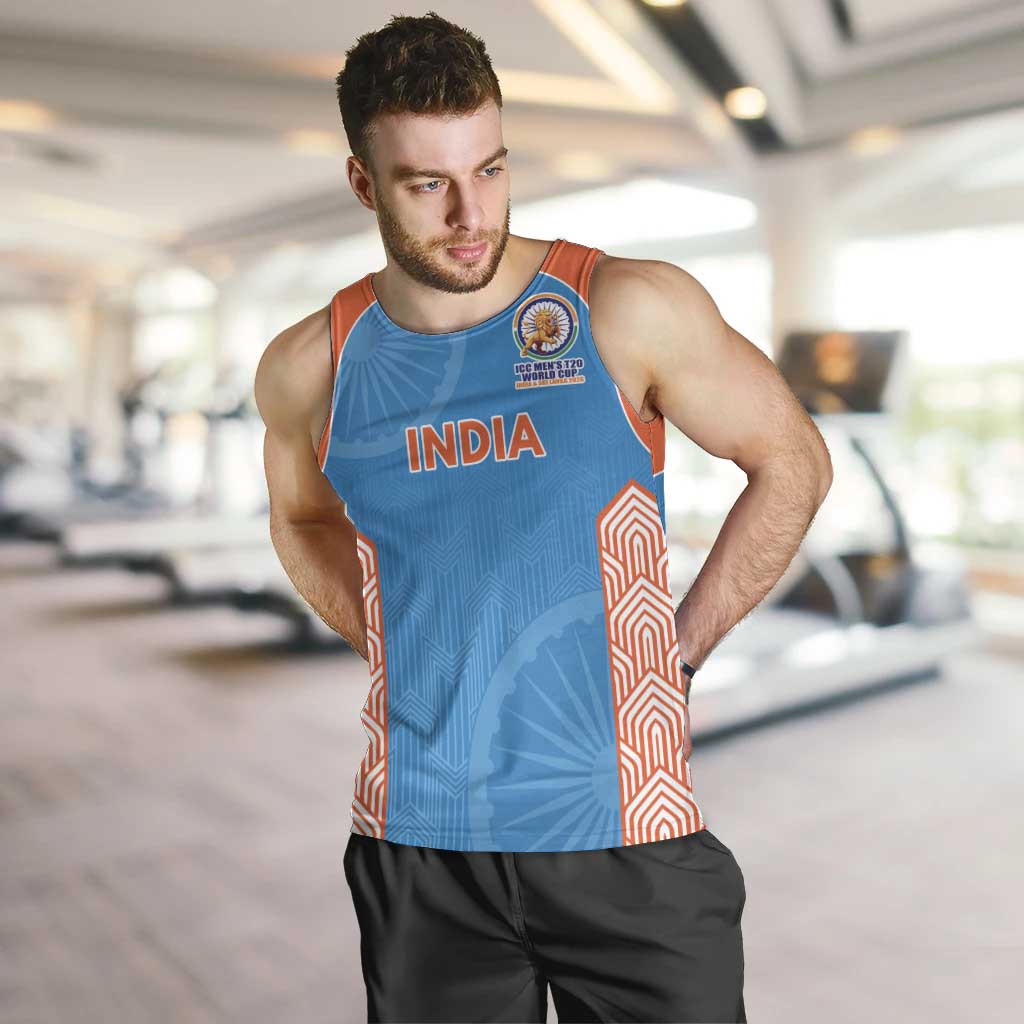 Custom India Cricket Spirit 2026 Men Tank Top World T20 Edition - Wonder Print Shop