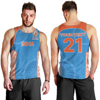Custom India Cricket Spirit 2026 Men Tank Top World T20 Edition - Wonder Print Shop
