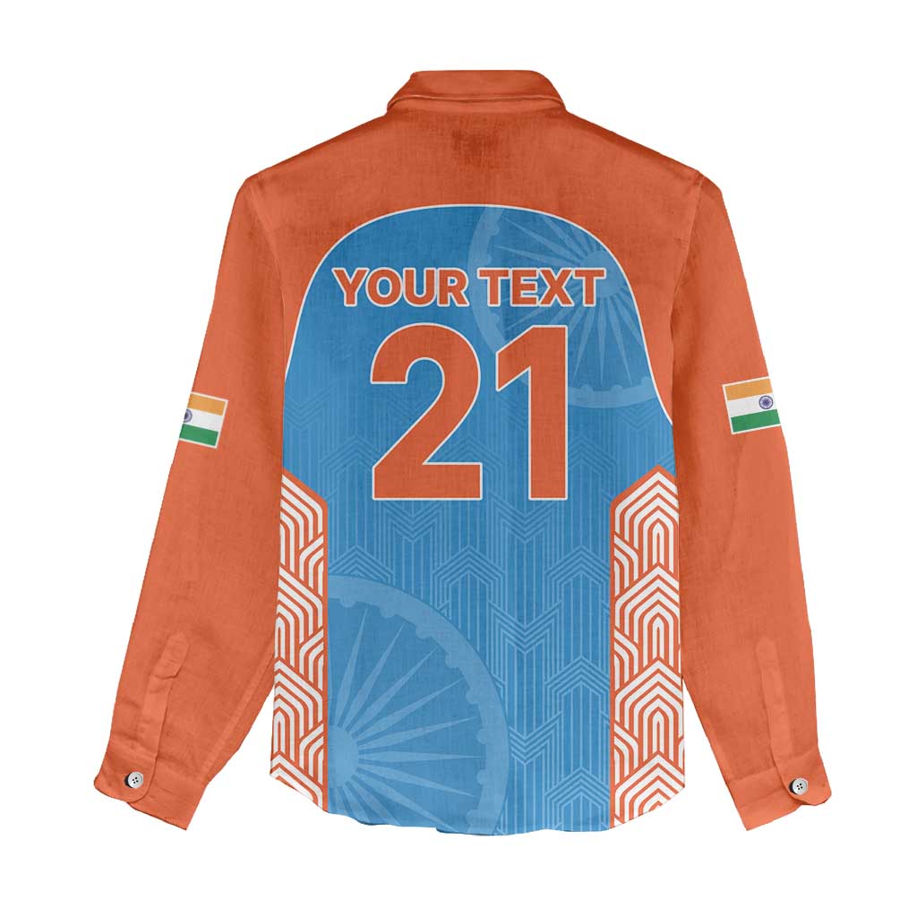 Custom India Cricket Spirit 2026 Women Casual Shirt World T20 Edition - Wonder Print Shop