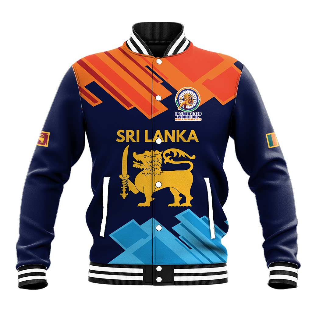 Custom Sri Lanka Cricket Spirit 2026 Baseball Jacket World T20 Edition - Wonder Print Shop