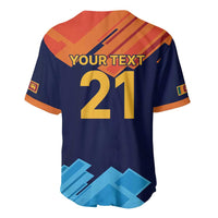 Custom Sri Lanka Cricket Spirit 2026 Baseball Jersey World T20 Edition - Wonder Print Shop