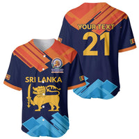 Custom Sri Lanka Cricket Spirit 2026 Baseball Jersey World T20 Edition - Wonder Print Shop