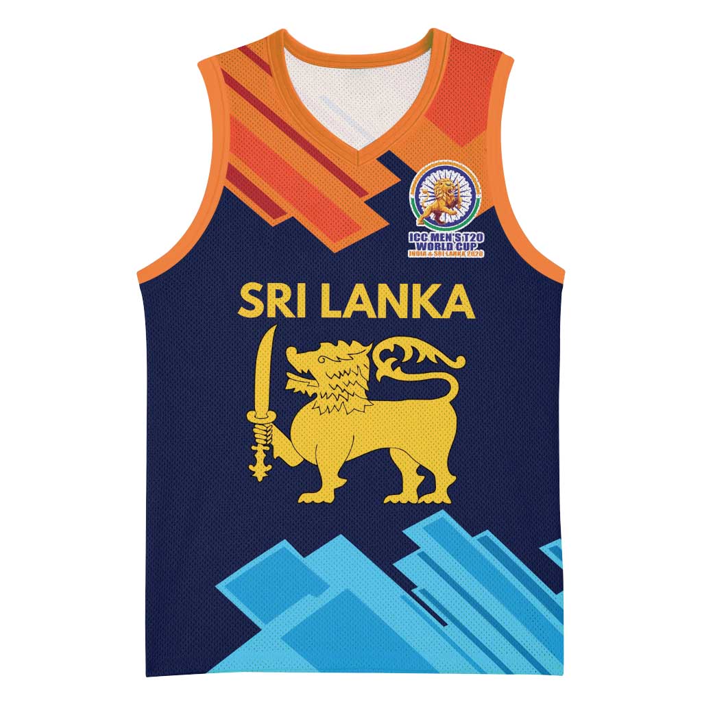 Custom Sri Lanka Cricket Spirit 2026 Basketball Jersey World T20 Edition - Wonder Print Shop