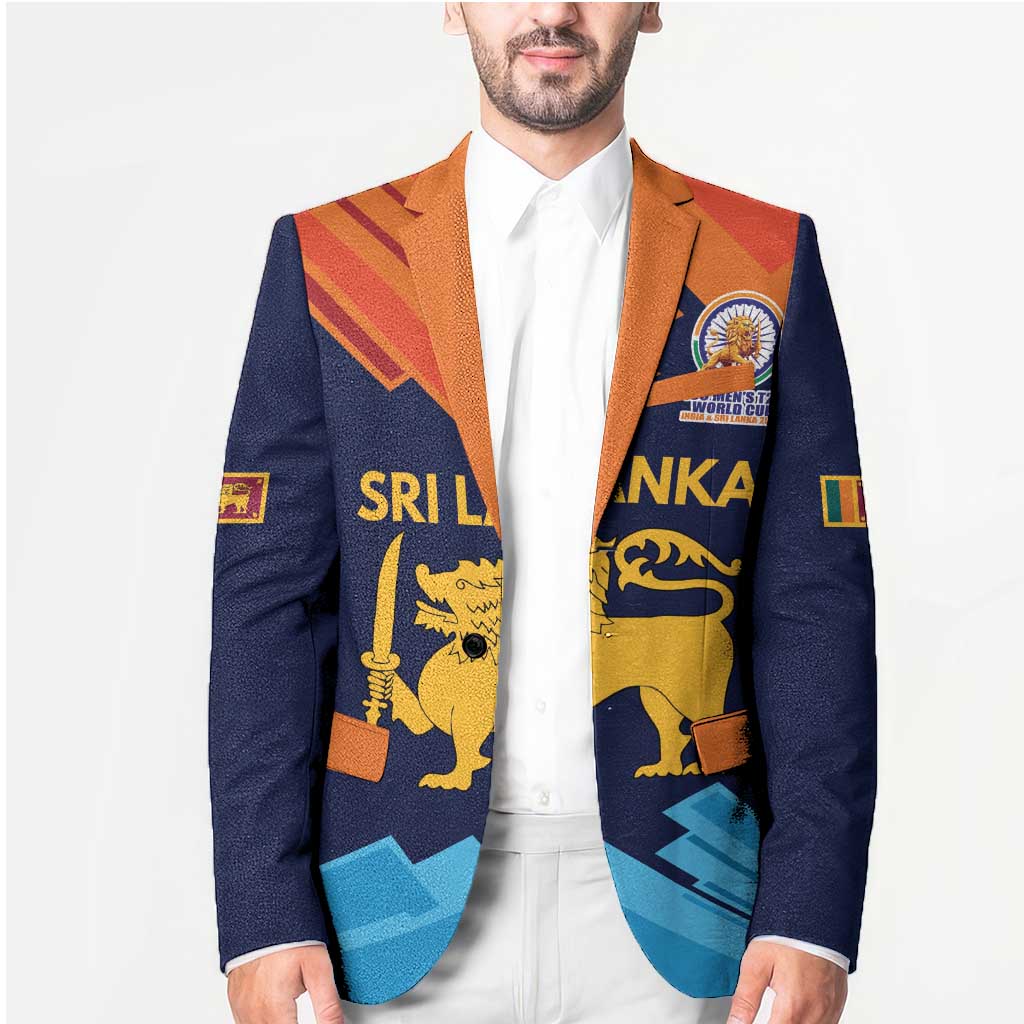 Custom Sri Lanka Cricket Spirit 2026 Blazer World T20 Edition - Wonder Print Shop