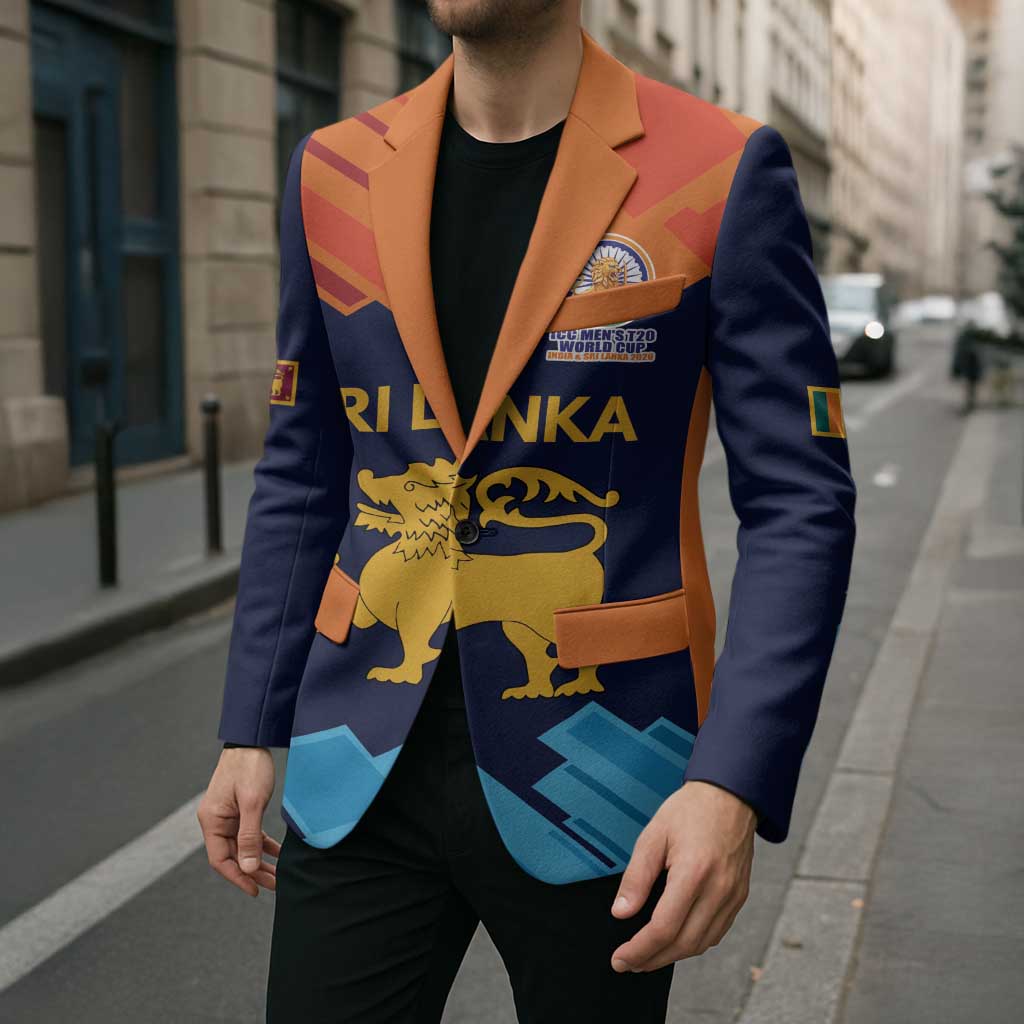 Custom Sri Lanka Cricket Spirit 2026 Blazer World T20 Edition - Wonder Print Shop